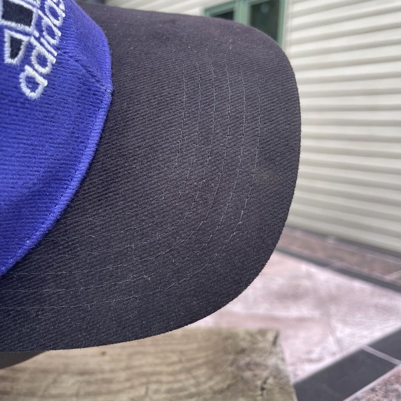 Vintage Adidas Snapback Logo Spellout Hat Cap - Picture 11 of 13